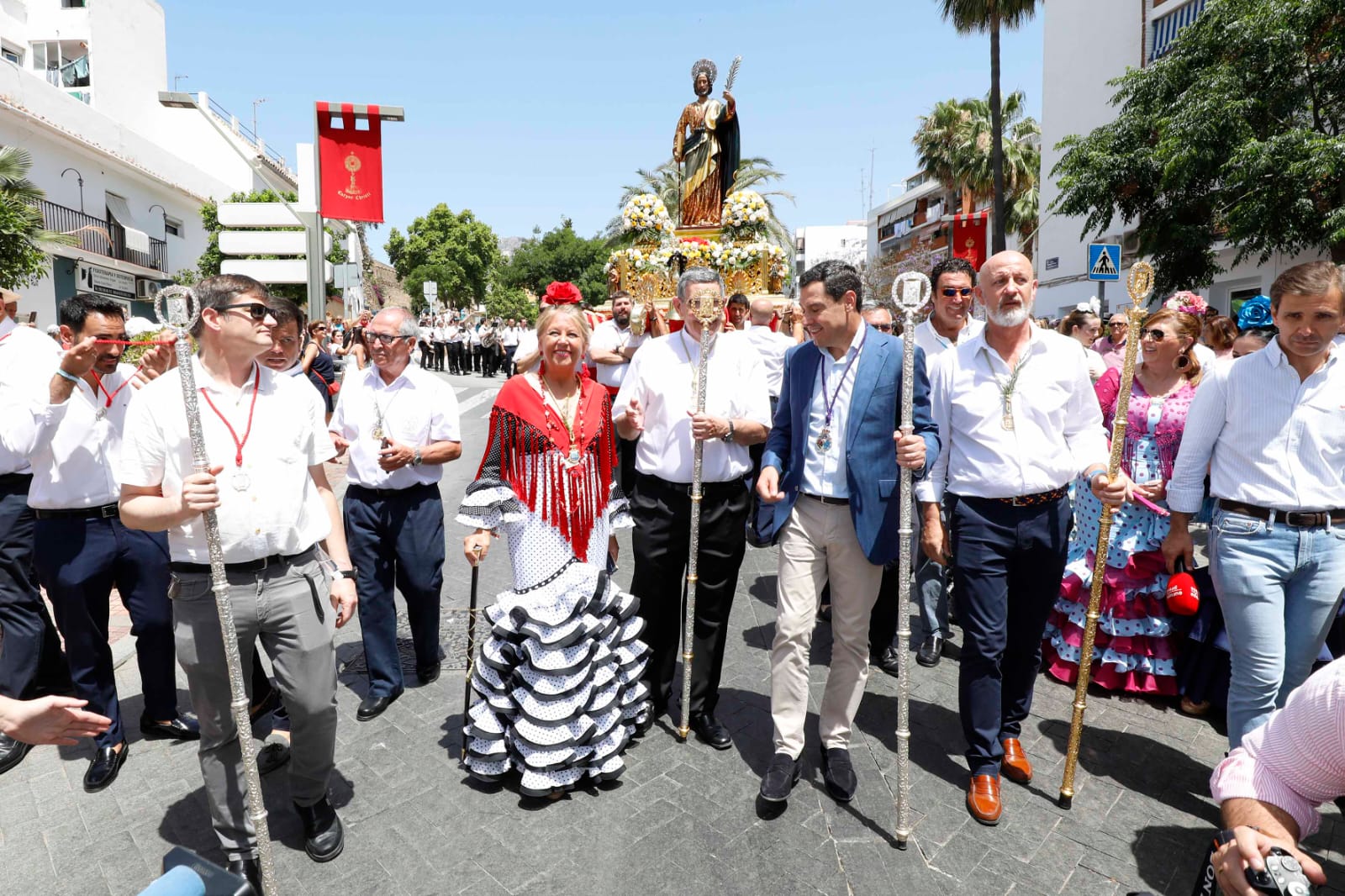 Marbella se vuelca con los actos en honor a su Santo Patrón San Bernabé, que sale a las calles tras dos años marcados por la pandemia